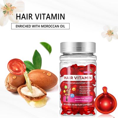 Axnzp 2 Boxs Hair Vitamin Serum, Hair Treatment Serum Oil Capsule for Repair Frizzy Dry Hair.