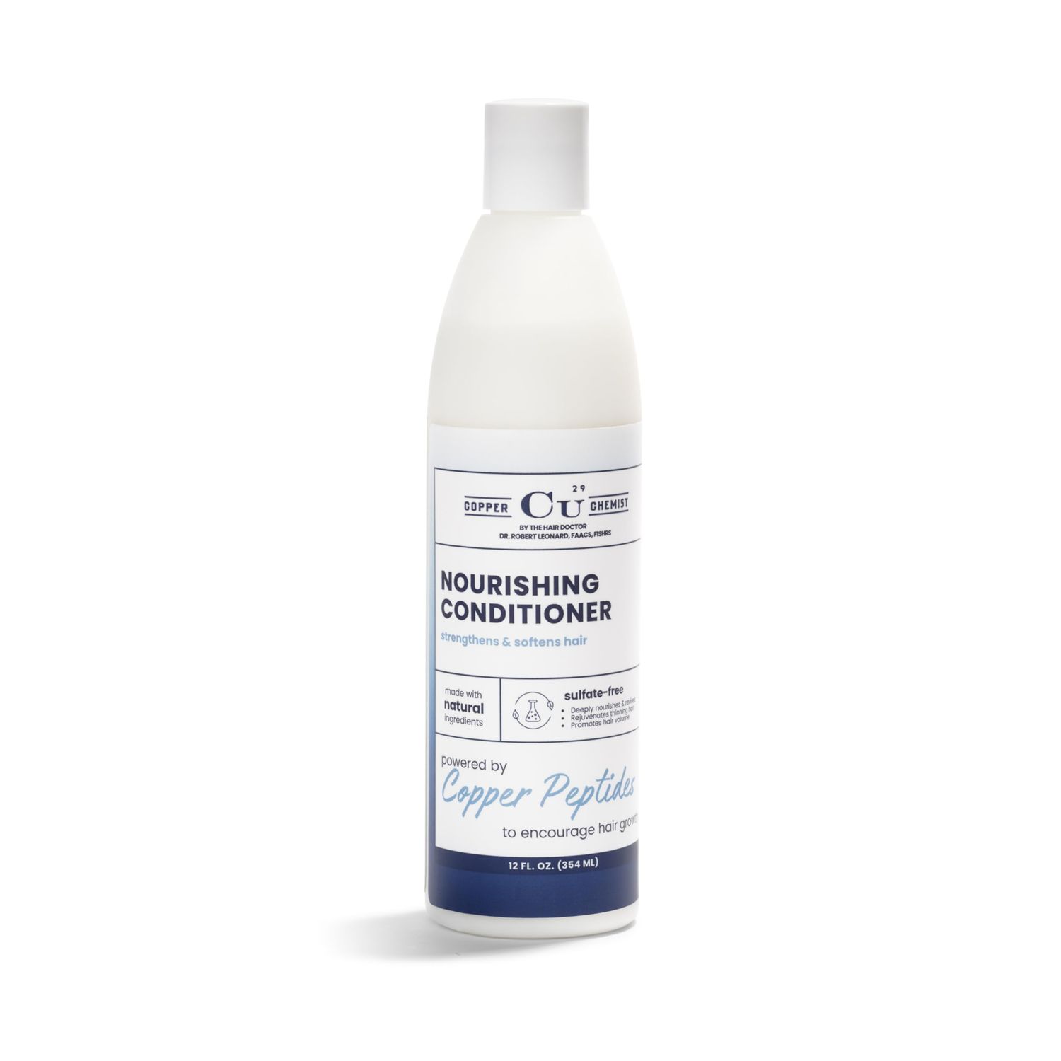 Copper Chemist Hair Growth Conditioner For Thicker, Fuller, Highly Moisturized Hair, Doctor Developed, Repair Hair, Healthy Scalp, All Natural