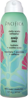Pacifica Rosemary Mint Scalp Refresher Spray 5oz - Cooling Daily Scalp Treatment for Itchy Dry Scalp, Refreshes Moisturizes, Vegan Leave-In Hair Mist for All Hair Types, Non-Greasy Cruelty-Free