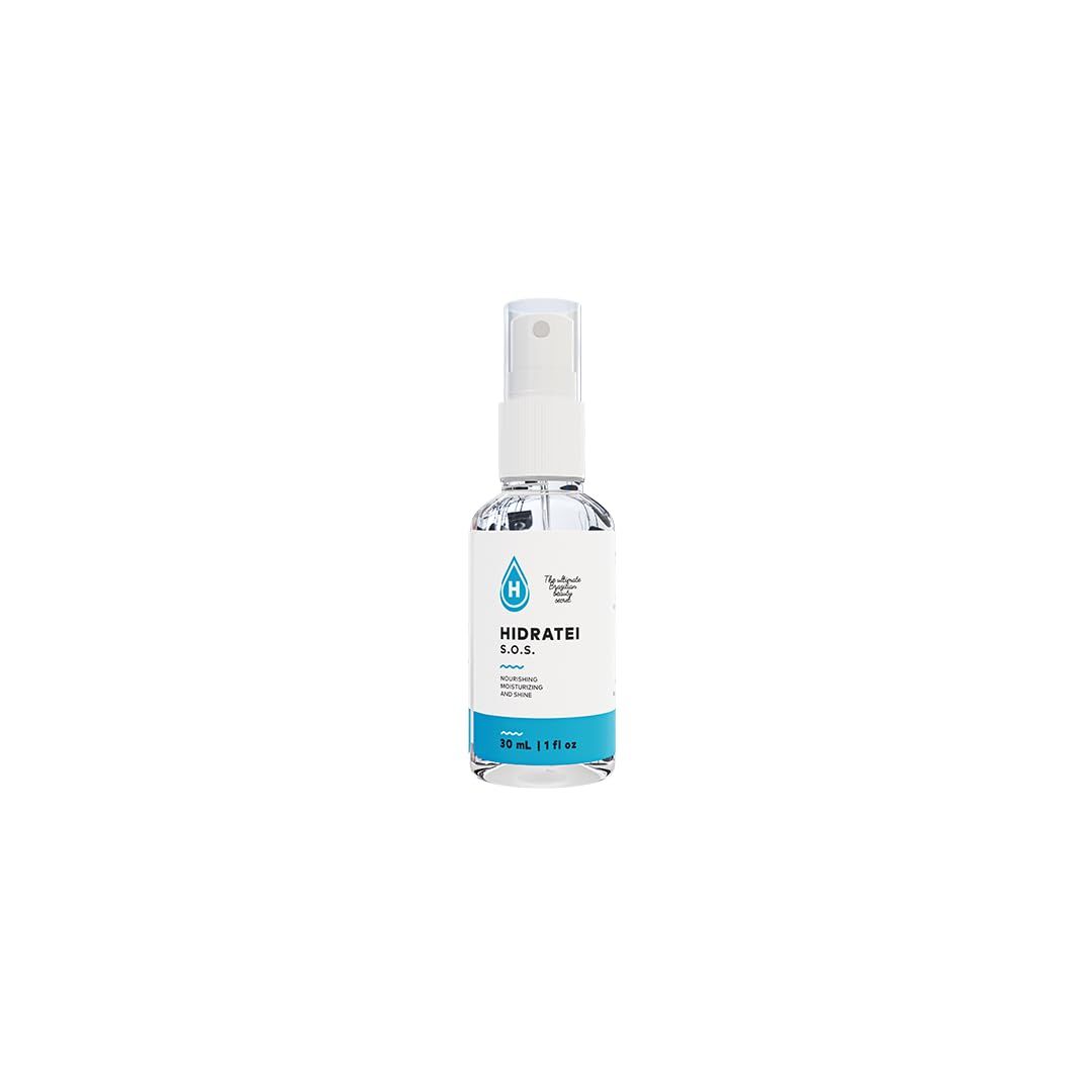Hidratei SOS Hair Serum Treats Dry, Frizzy and Damaged Hair Brings Back Shine For ALL Hair Types Volume Generation, 1 Fl. Oz.