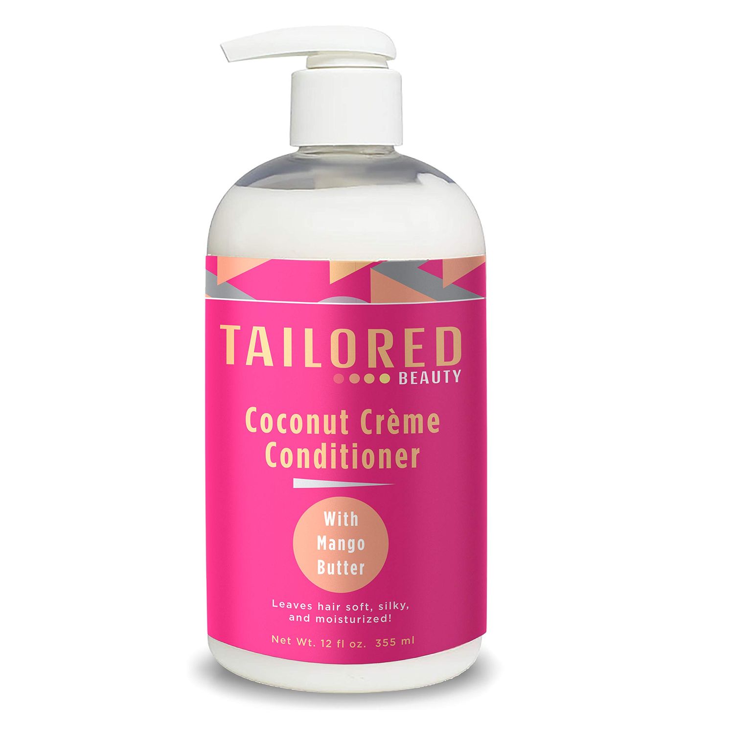 Tailored Beauty Coconut Crme Conditioner wMango Butter - Grow Strong Healthy Hair - 100 Natural Daily Conditioner with Mango Butter For All Hair Textures Skin Types