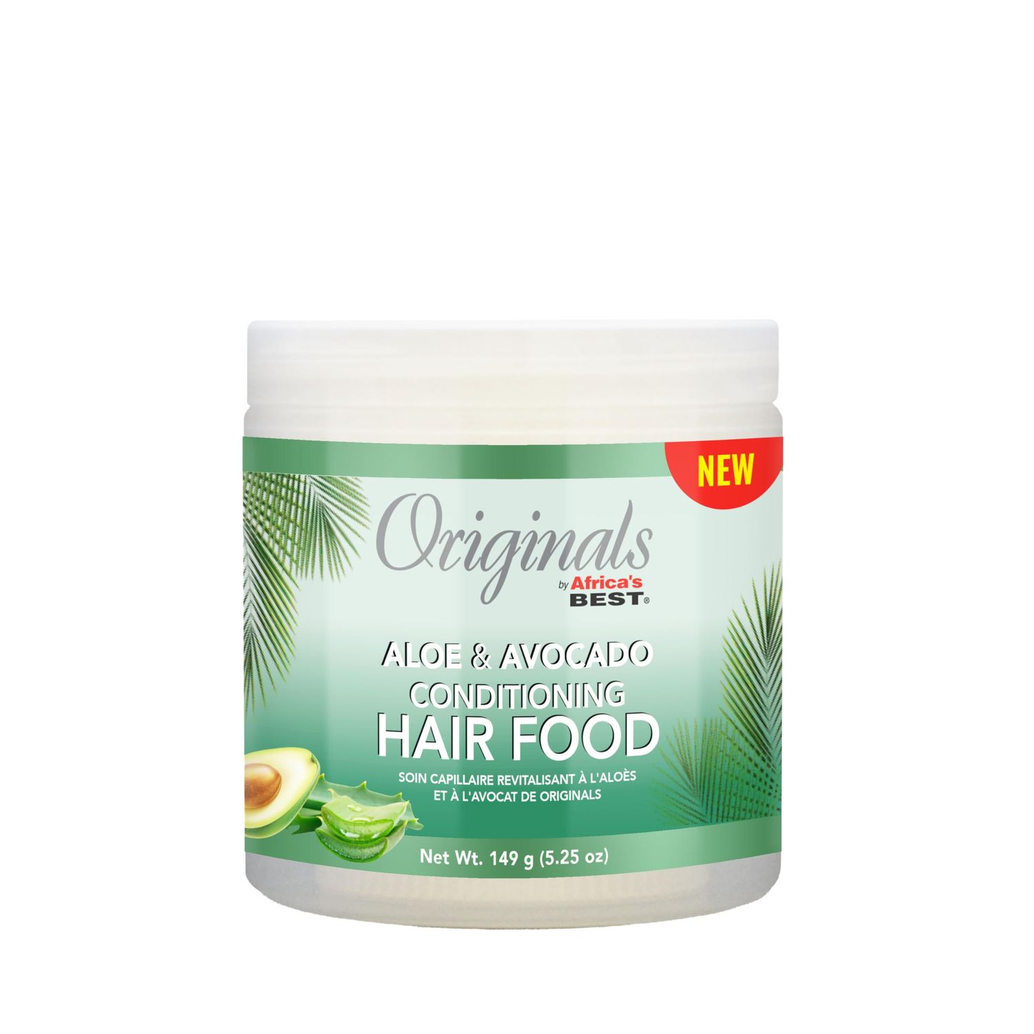 Originals by Africa&#39;s Best Aloe Avocado Conditioning Hair Food - for Brittle, Dry Hair, 5.25 oz