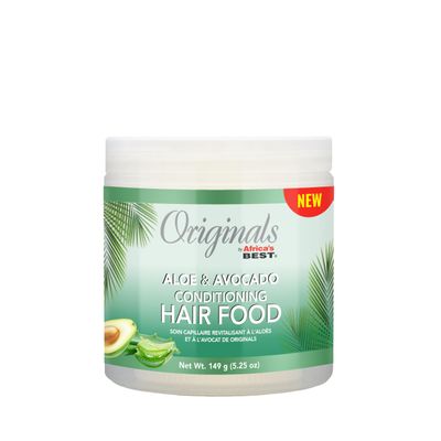 Originals by Africa&#39;s Best Aloe Avocado Conditioning Hair Food - for Brittle, Dry Hair, 5.25 oz