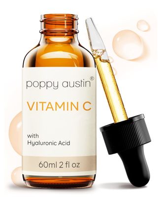 Poppy Austin Vitamin C Face Serum with Hyaluronic Acid, 2oz