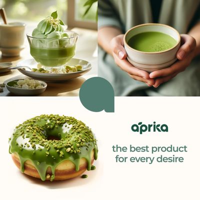 Matcha Powder, Japanese USDA and JAS Organic Matcha Green Tea Powder, Culinary Grade 2nd Harvest, Unsweetened, Perfect for Matcha Latte, Smoothies, Desserts - 3.5 oz100g by AprikaLife
