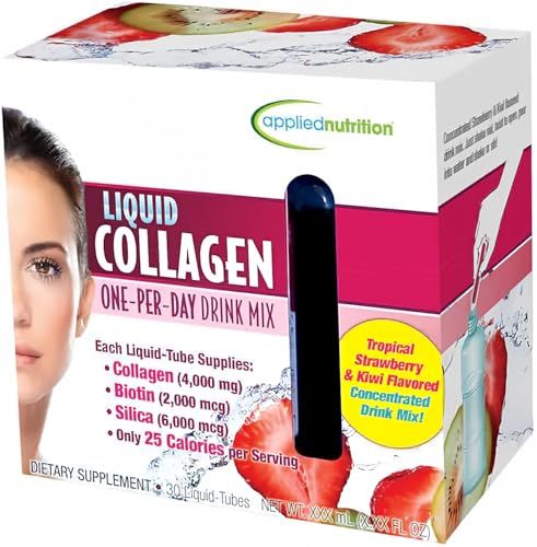 App lied Nutrition Liquid Collagen One-per-Day Drink Mix 2-Pack, 60 Servings of 4,000mg Each