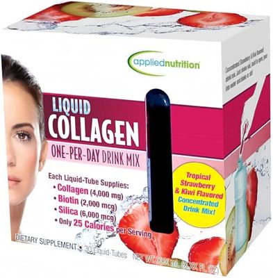 App lied Nutrition Liquid Collagen One-per-Day Drink Mix 2-Pack, 60 Servings of 4,000mg Each