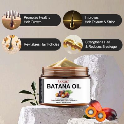 Xaarty Batana Oil, 100 Pure and Natural, 4.2 Oz - Stimulates Growth, Thickens Strands, Prevents Dry Hair Hair Loss