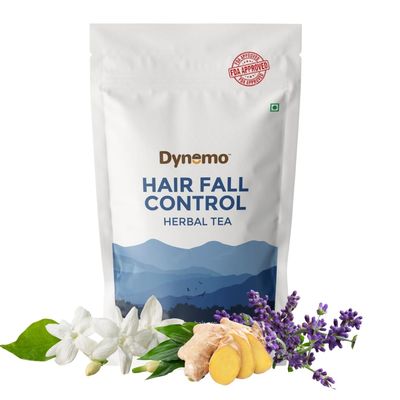 Dynemo Hairfall Control Herbal Tea Healthy 0.44 lb Hair Growth Loose Leaves Tea Original Green Leaves Moringa loose leaves for Hair Loss Support, Healthy Scalp (0.44 lb 200 GRAMS)
