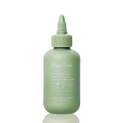 Rizos Curls Hair Lengthening Treatment Serum, Fortifies At Root for Healthy Scalp Microbiome Promoting Length, Supportes Longer Stronger Hair, 4.2 oz