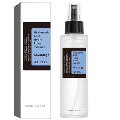 YURHERSU Hyaluronic Acid Face Essence Spray, Fast Absorption Replenish Water Shrink Pore, Moisturizing Soften Skin Texture, Reduce Wrinkle Improving Skin Vitality; 100ml3.38 fl.oz (Hyaluronic Acid)