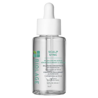 Biolage Scalp Sync Oil Balancing Serum - Absorbs Excess Oil, For Oily Scalp, Fermented Tea Blend, Vegan Paraben-Free, 1.6 Fl Oz, Packaging may vary
