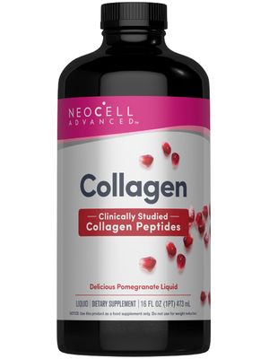 NeoCell Advanced Liquid Collagen Skin, Hair, Nails 4000 mg Pomegranate and Fruit Juice Concentrates for Women and Men 16 fl oz