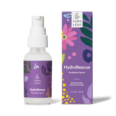 Luma Leaf Hyaluronic Acid Serum for Face - Hydrating, Plumping Anti-Aging Face Serum for Women with Antioxidant-Rich Botanicals - Lightweight, Fragrance-Free Vegan for All Skin Types - 1oz