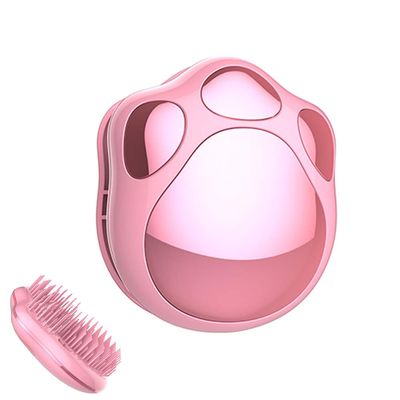 ACEBON Portable Hair Brush, Wet or Dry Detangling Hairbrush for Natural, Curly, Straight (Pink)