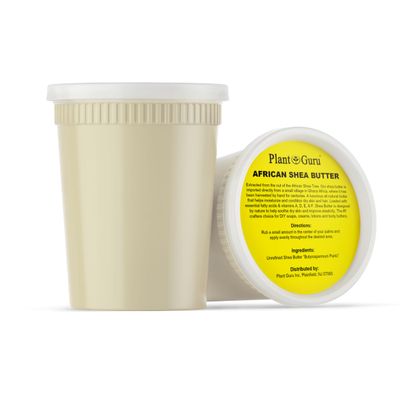 Raw African Shea Butter 32 oz. Bulk 100 Pure Natural Unrefined IVORY - Imported From Ghana - Ideal Moisturizer For Dry Skin, Body, Face And Hair Growth. Great For DIY Soap and Lip balm Making.