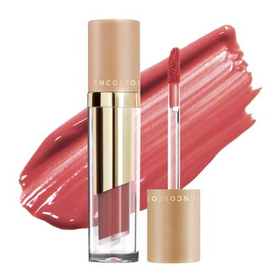 FORENCOS Long Lasting Waterproof Lip Stain Liquid Lipstick, Velvet Matte, Longwear, High Pigmentation, Tattoo Lips, Weightless, Smudge-proof, Non-Sticky, Korean Lip Tint Stain Makeup (32 Rosier)