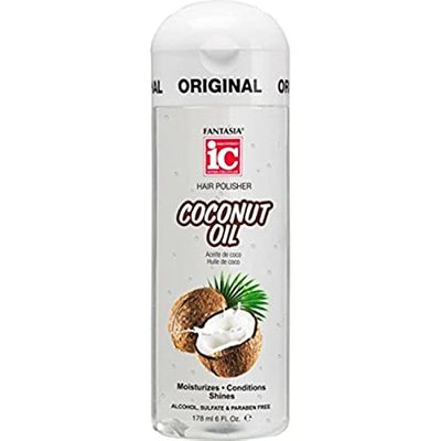 Fantasia Ic Hair Polisher 6oz Coconut Oil, 1 Pack.