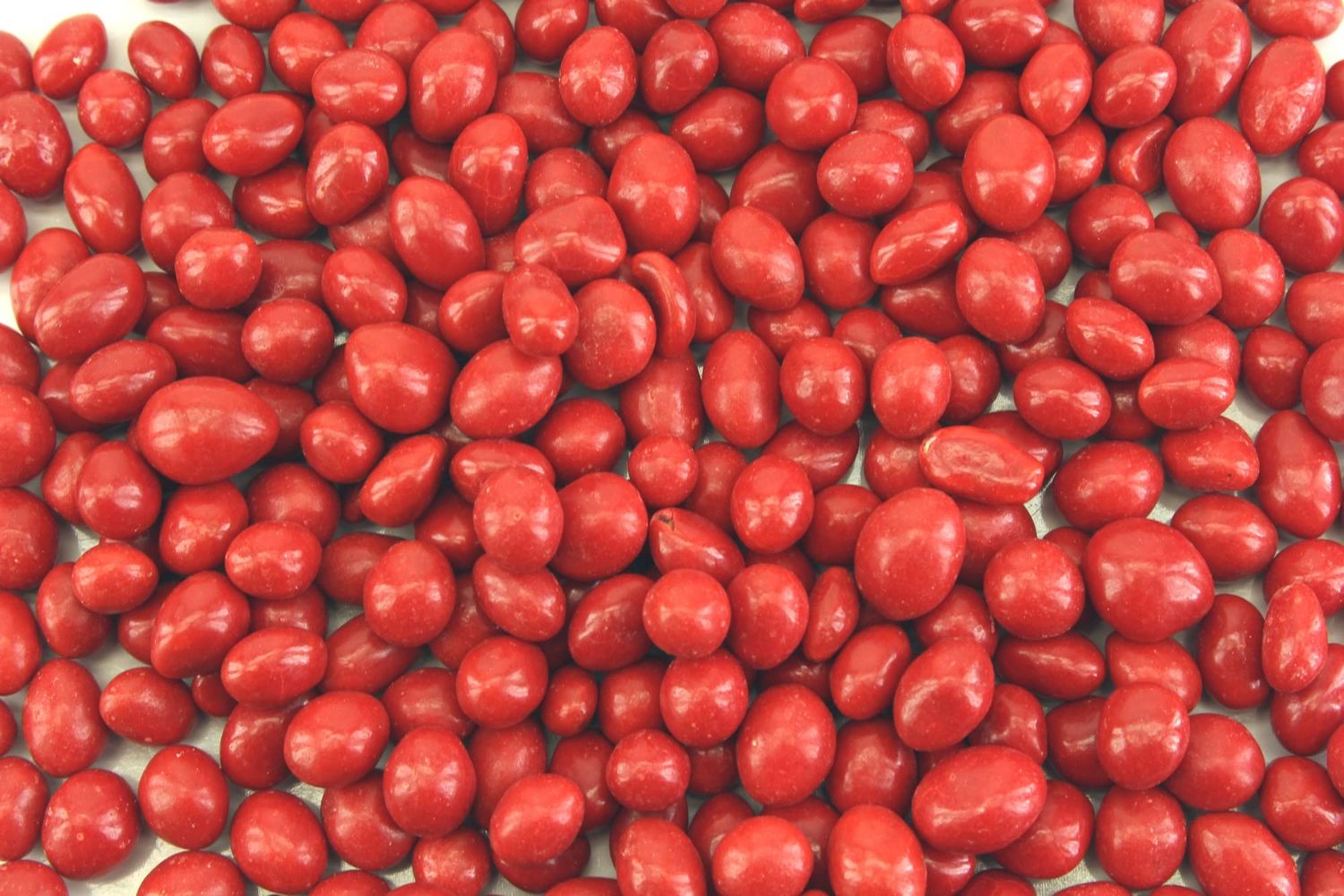 Planet Sweets Jumbo Red Boston Baked Beans Candy Coated Peanuts - 1.5 Pounds - Classic Crunchy Snack Old Fashioned Kosher