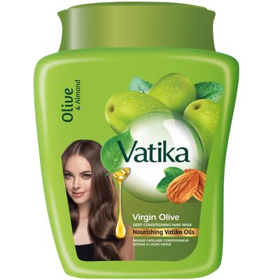 Dabur Vatika Deep Conditioning (Olive) Hair Mask (For Dry, Dull Lifeless Hair) 500g