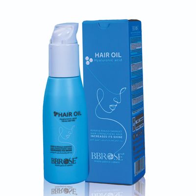 BBROSE Hair Oil with Hyaluronic Acid for All Hair Types - Deep Nourishment, Frizz Split-End Control, Boosts Shine - 100ml