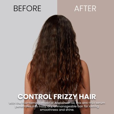 Curls Naturals Daily Moisturizing Serum with Shea Butter for Soft, Shiny, and Frizz-Free Hair
