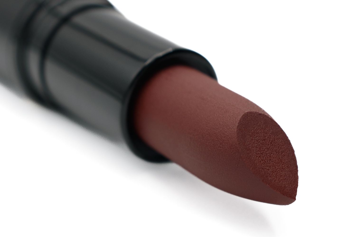 Pure Ziva Coffee Bean Deep Dark Brown Red Burgundy Lipstick Color Moisturizing Paraben Free, No Animal Testing Cruelty Free Lip Makeup Color