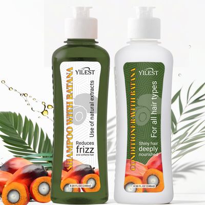 Batana Shampoo Conditioner Set for Hair Growth - Natural Extracts for All Hair Types - Reduces Frizz, Softens, and Deeply Nourishes - Natural for Thicker, Stronger Hair for Men and Women