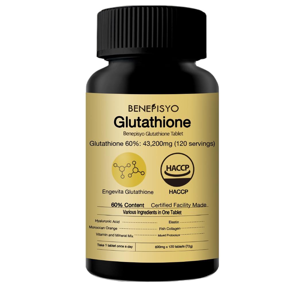 Benepisyo Glutathione Tablets (120 Tablets for 2 Months)