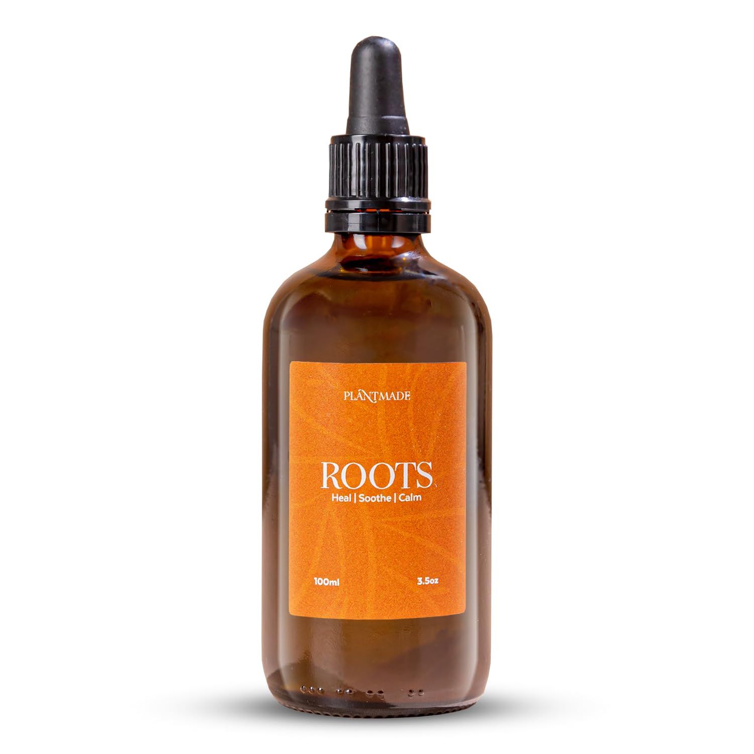 Plantmade Roots, Scalp and Beard Serum, Heal, Soothe and Calm Your Skin, Promotes a Clean Scalp, Plant Based Natural Ingredients (Roots, 3.5oz)