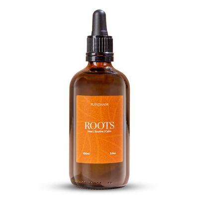 Plantmade Roots, Scalp and Beard Serum, Heal, Soothe and Calm Your Skin, Promotes a Clean Scalp, Plant Based Natural Ingredients (Roots, 3.5oz)