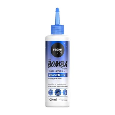 Salon Line - Linha SOS Bomba (Crescimento) - Tonico Noturno Crescimento 100 Ml - (SOS Bomb (Growth) - Night Growth Tonic 3.38 Fl Oz)