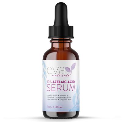 Azelaic Acid 10 Facial Serum, 1 oz., Skin Brightening Hyaluronic Acid and Niacinamide, Redness Relief, Fade and Repair Dark Spots
