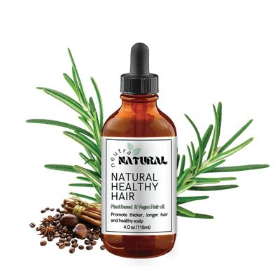 Hair Treatment OilszPlant Based Veganic Natural Hair Growth Oil - TikTok Organic Rosemary Oil for Hair Growth Reduce Hair Loss with Coffee and Rosemary Extracts Cruelty-Free Ingredients (4 Fl Oz)
