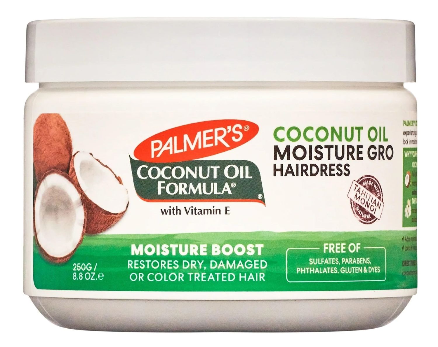 Palmer&#39;s Coconut Oil Formula Moisture Gro Hairdress, 8.8 Ounce