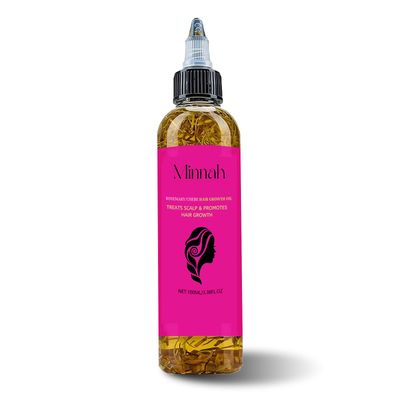 Minnah Herbal Hair Growth Oil,Minnah Batana Oil for Hair Growth,Extra Strength Rosemary,Fenugreek Herbal(1)