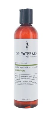 Dr. Yates MD - Hydrating Shampoo, Hydrates Hair and Supports Fuller, Thicker Hair (8 Fl Oz)