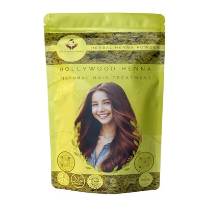 Hollywood Henna Hair Powder (Herbal Henna Powder - 227g) Hair Treatment 100 Organic Henna Powder for Hair Coloring Conditioning Chemical Cruelty Free Long Lasting Suitable for All Hair Types