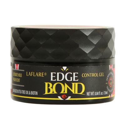 Laflare Edge Control for Black Hair, Natural Hair and Curly Hair. Eco Styling Gel Travel Size 25ml, Edge Wax for Man Woman(Peach)