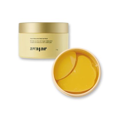 Avajar Melacontrol Daily Eye Patch (90 Pcs) - Brightening Korean Skincare Under-Eye Hydrogel Masks with Niacinamide, Hyaluronic Acid Glutathione for Radiant Skin K-Beauty for Dark Circles