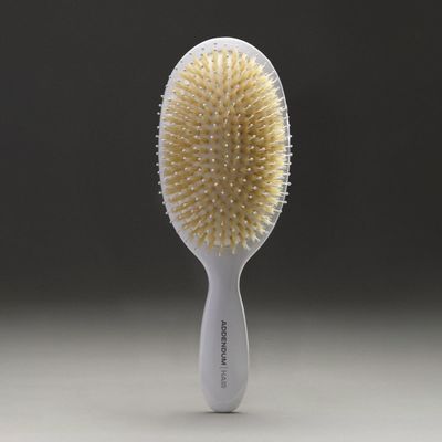 LUXURY HAIR BRUSH- Dry Hair Brush Boar Bristle and Soft Ballpoint Tip, Hairbrush for Restore Shine And Texture By ADDENDUM HAIR