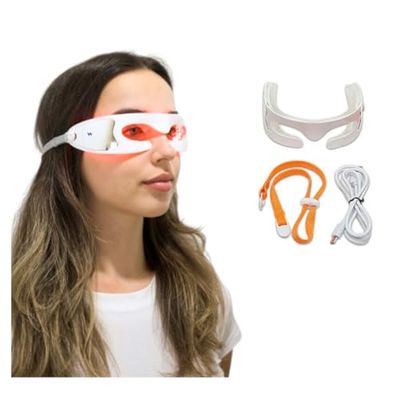 Winksy Revitalize Red Light Eye Therapy Device - Anti-Aging, Skin Rejuvenation, Dark Circles, Eye Bags Wrinkle Reduction