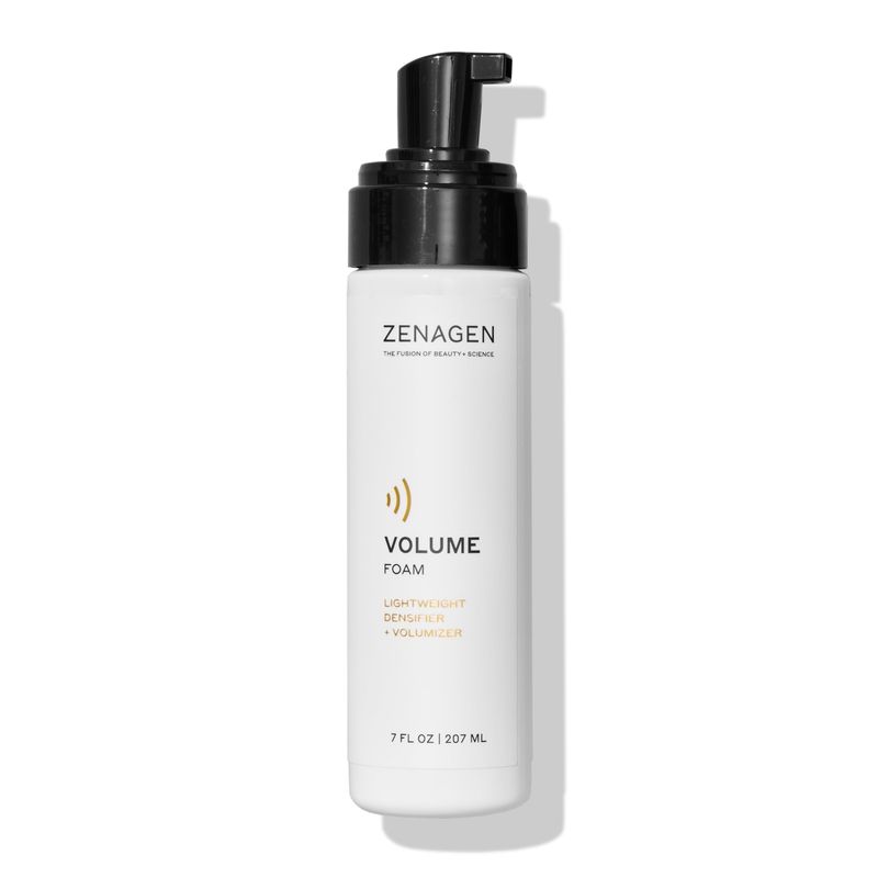 ZENAGEN Volume Foam Lightweight Densifier Volumizer, Boosts Hair Volume Thickness, Provides Lightweight Hold, Nourishes Strengthens Hair, Non-Greasy Plant-Based, Vegan, All Hair Types, 7 oz