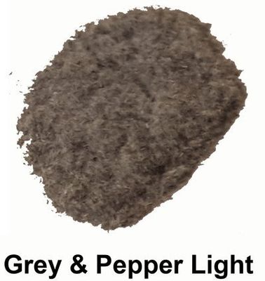 Finally Hair Keratin Hair Building Fibers for Hair Thickening Fiber Hair Loss Concealer. (Light Grey Pepper)