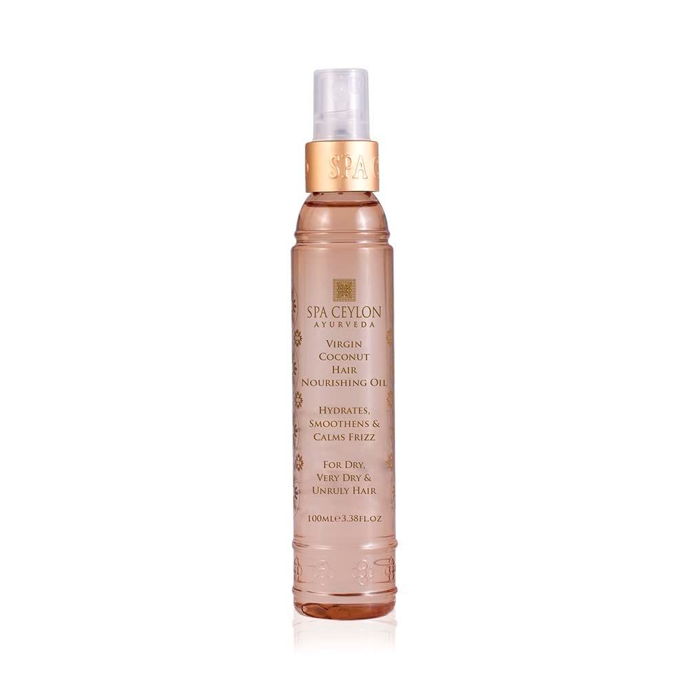 SPA CEYLON Virgin Coconut Hair Nourishing Oil, 100 Natural, Hair Growth, Scalp , Repair, Best for Dry, Very Dry Unruly Hair