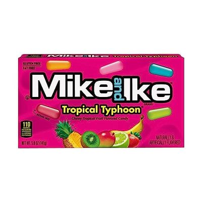 Mike and Ike Candy, Tropical Typhoon, 5oz Theater Box, Pack of 12