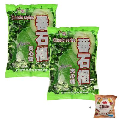 Classic Hard Candy 12.3 Oz,Comes with a small packet of cereal drinks as a bonusTaste random (2pack, Guava)