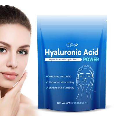 Tfnovg Hyaluronic Acid Powder, DIY Hyaluronic Acid Serum for Face, Water Soluble Hyaluronic Acid Powder for Skin Deep Hydration and Moisture, Low Molecular Weight(3.53oz)