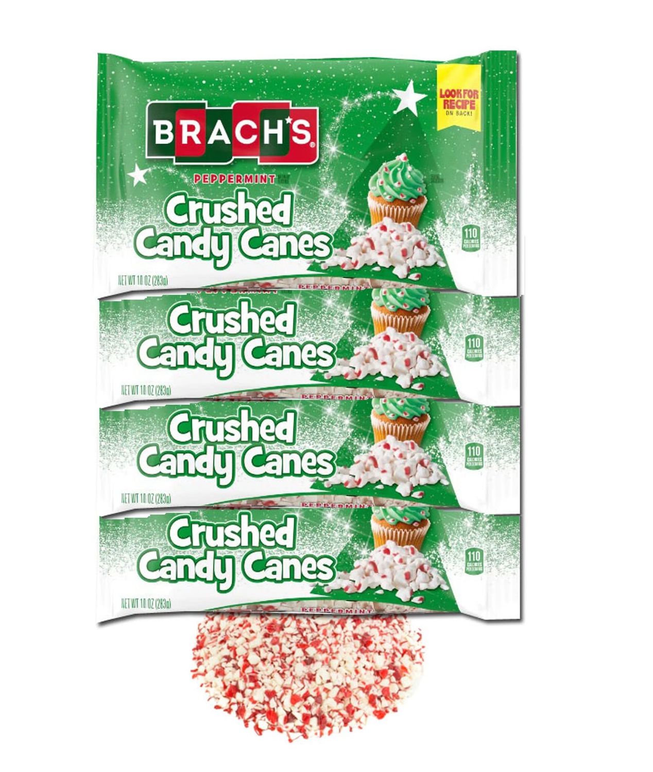 Peppermint Crushed Candy Canes 40oz Total - Perfect for Christmas Holiday Baking