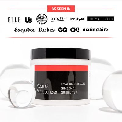 YEOUTH Retinol Cream for Face, Retinol Face Cream for Women and Men with Hyaluronic Acid and Green Tea, Night Moisturizer for a Smoother Appearance 4oz